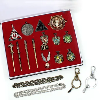 

1 Set Magic Wands Hermione Granger Lord Severus Snape Neville Wand Narvissa Dumbledore Time Turner Toy