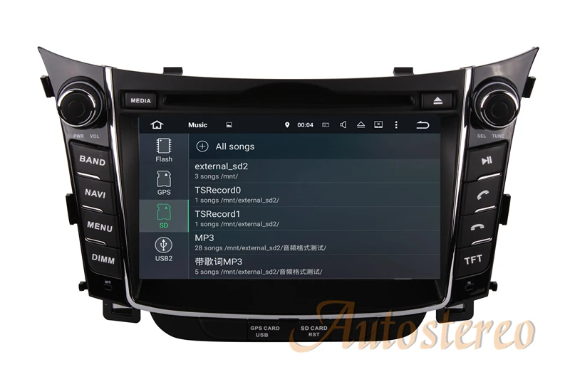 Clearance Android 9.0 8 Core RAM 4GB ROM 32GB Head Unit SatNav Navigation Audio Car DVD Player Radio For Hyundai I30 2011 2012 2013 22