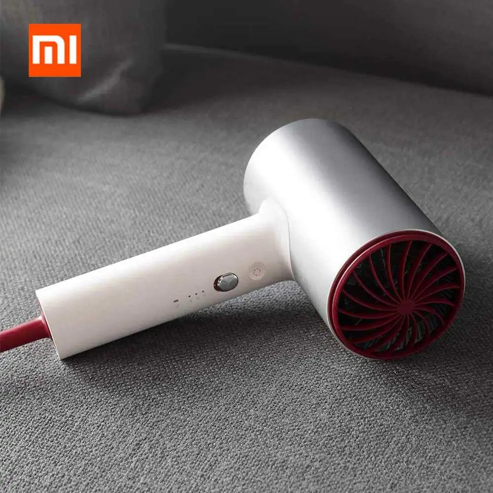 Xiaomi Mijia фен SOOCAS H3S анион фен 1800 Вт Профессиональный фен из алюминиевого сплава мощный электрический фен