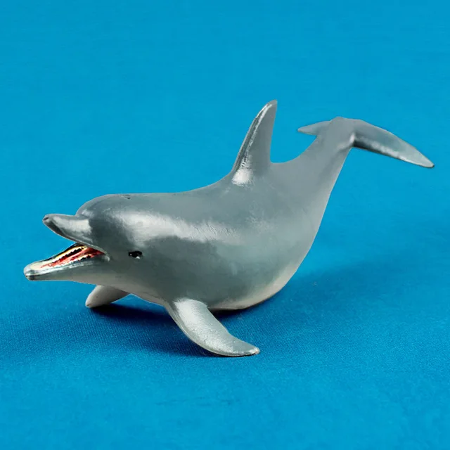 3pcs/pack Sea Life Models Mini Dolphin Figures Lifelike Simulation