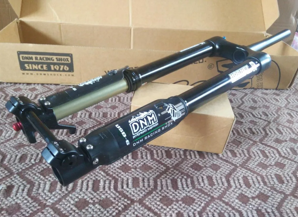 DNM 26/27.5/29er 160mm travel DH/Downhill bikes oil gas fork 26/27.5