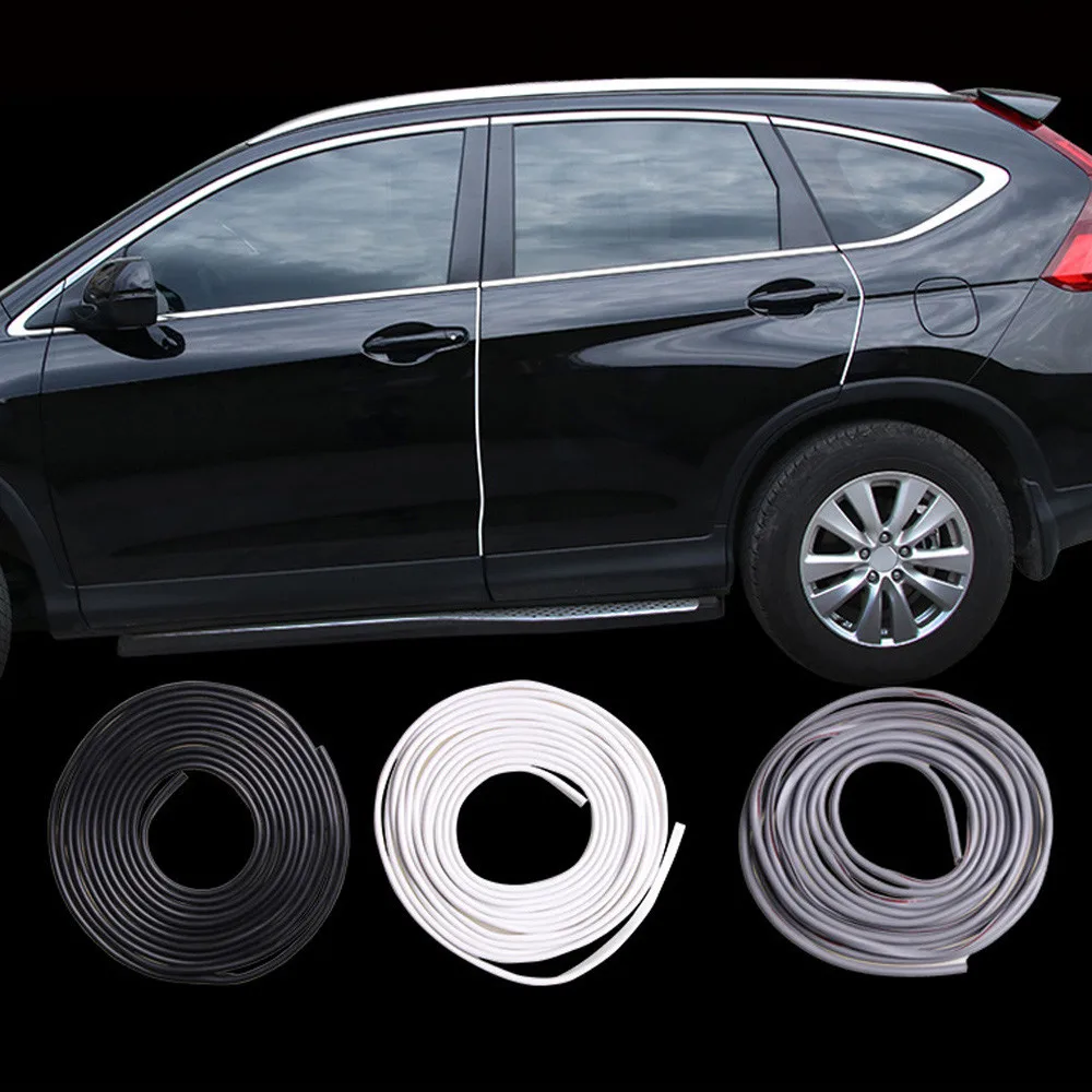 5m Car Auto Door Edge Protector Scratch Guard Moulding Trim Rubber