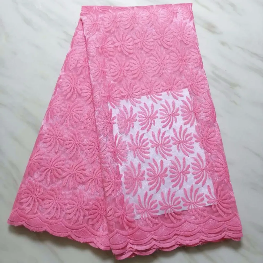 

Latest Sky Blue African Laces Fabrics Embroidered High Quality French Lace Fabric Cheap Nigerian Net tulle Lace Fabric green(219