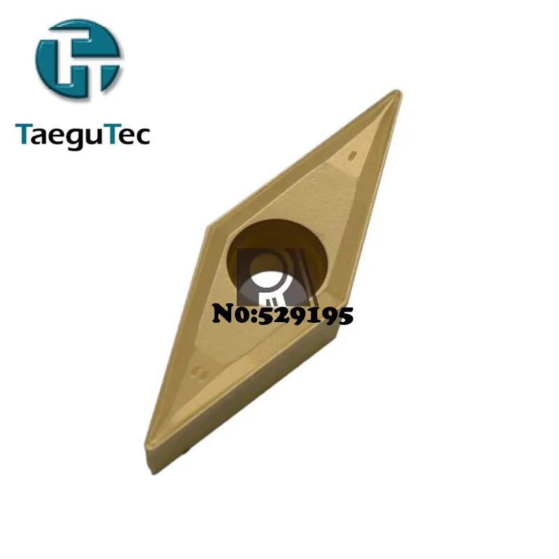 

VBMT160404-MT TT8125/VBMT160408MT TT8125, 10pcs Genuine Original Taegutec Cnc Lathe Dedicated Blade Outer Circle, Inner Hole,