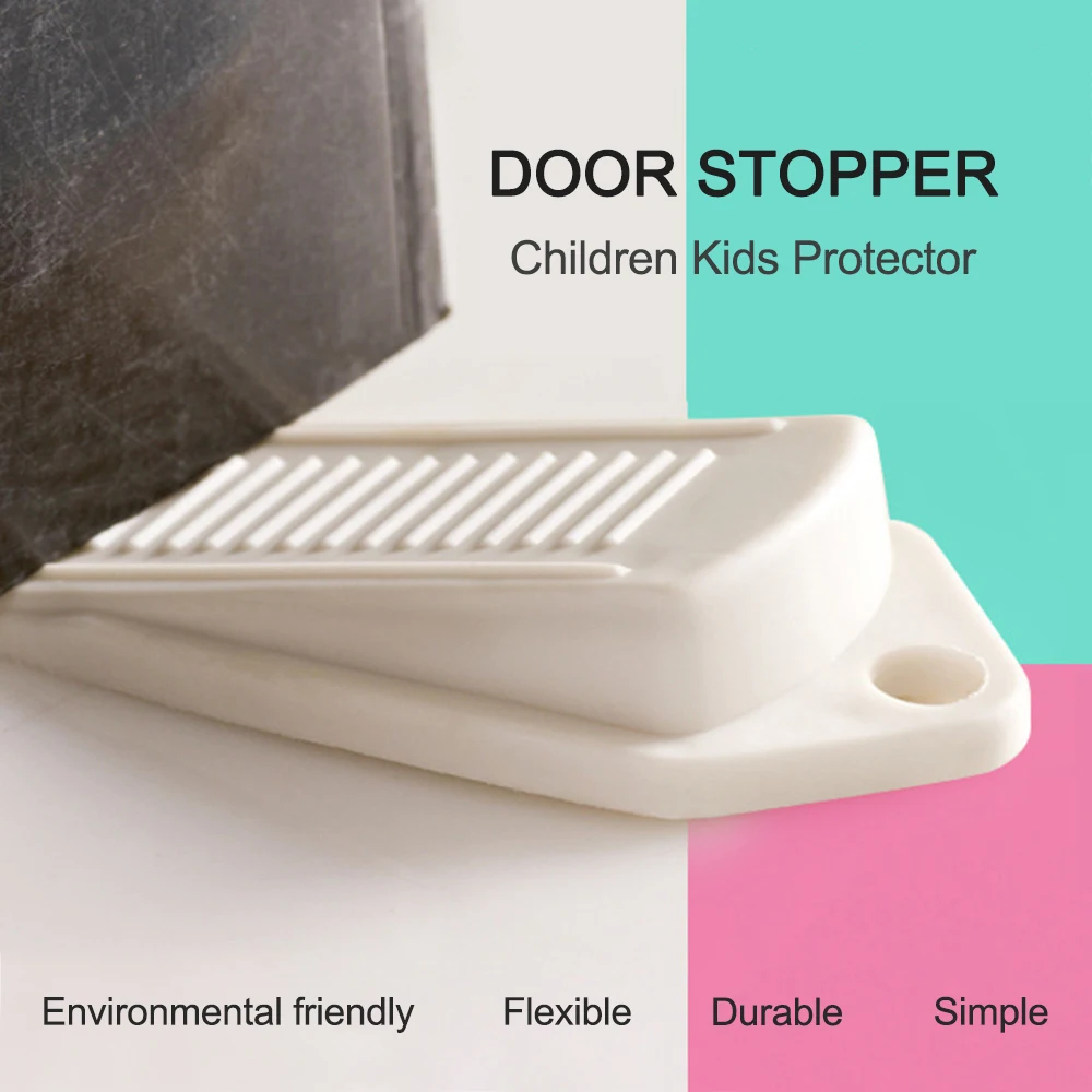 child safety door stop finger guard