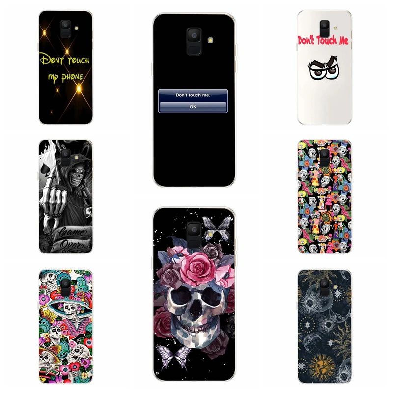 soft Silicone Case For Samsung Galaxy A6 2018 Dual SIM SM A600 A600F Tpu Cover Plus A605 A605F AB150 |