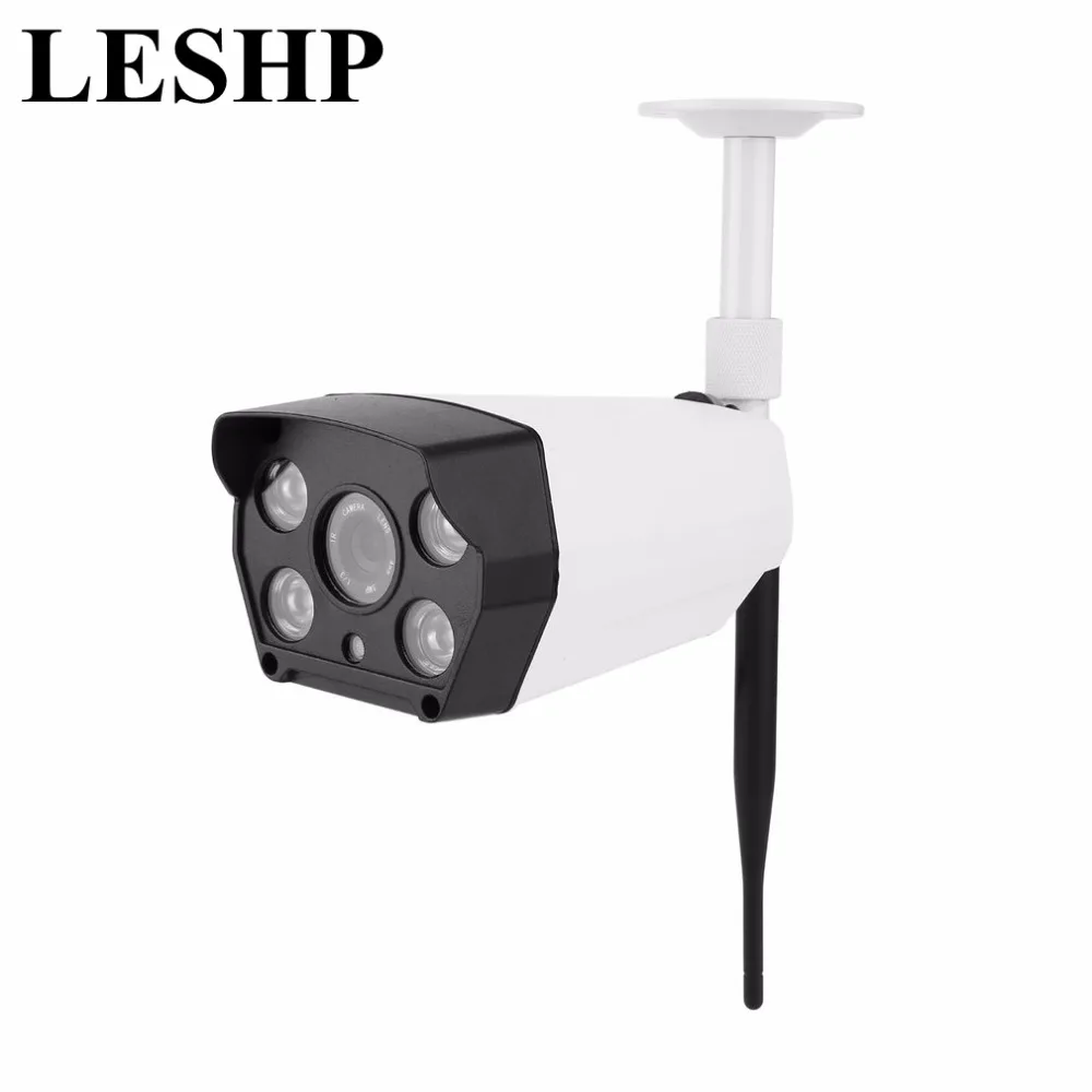 

LESHP Outdoor Waterproof Wireless 1080P HD 1MP Smart IP Camera Digital Wi-Fi Network Video Camera Monitoring for Security