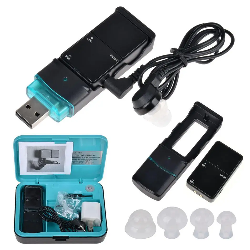 

Portable Practical Comfortable Sound Collector Hearing Aid Sound Amplifier As Picture Casual