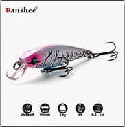 Banshee 70 мм 4,5 г GO-011 воблер, твердая искусственная приманка, форель, Bluegill, рыболовная приманка, медленное погружение, Джеркбейт, гольян