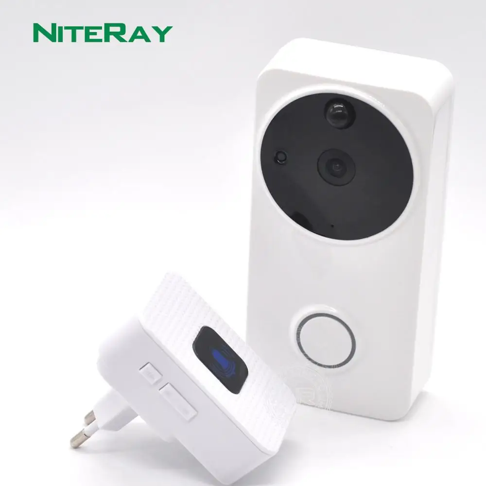 Дверной звонок HD 720P с питанием от аккумулятора PIR Wi Fi монитор для входной двери