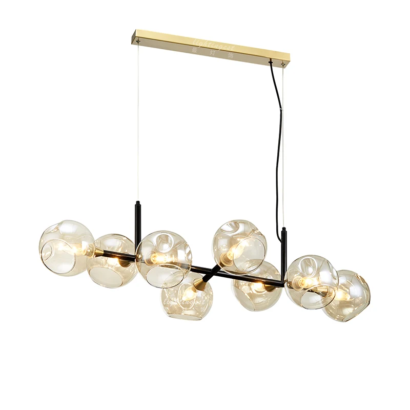 glass crystals for chandelier New products post modern metal branch