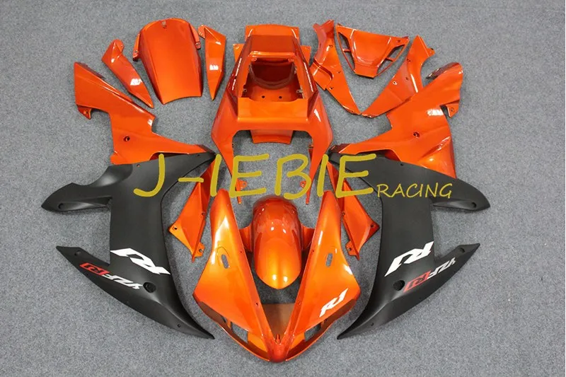 

Orange Injection Fairing Body Work Frame Kit for Yamaha YZF 1000 R1 2002 2003