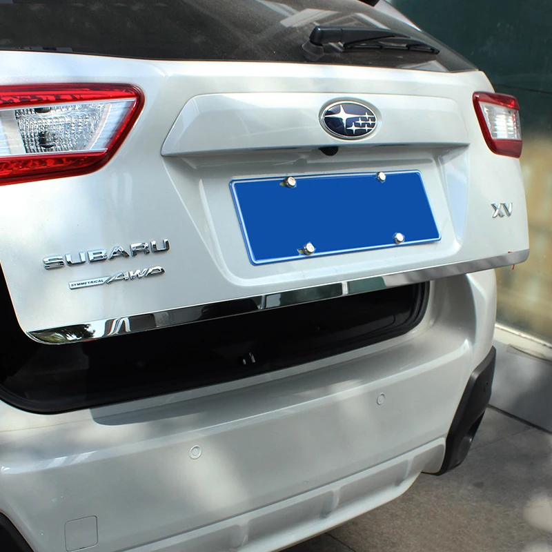 MONTFORD для Subaru XV Impreza 5 двери 2017 2018 2019 Нержавеющая сталь задний багажник загрузки