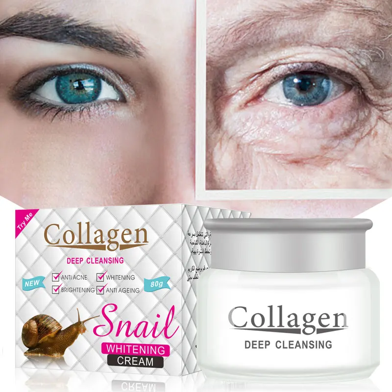 

Pei Mei Face Cream Snail Essence Anti Aging Skin Care Wrinkle Blemish Remove Korean Cosmetics Collagen Cream Facial Whitening