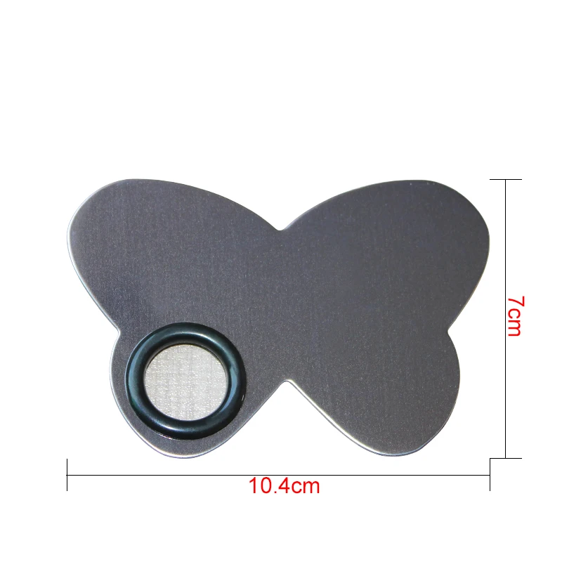 Professional Stainless Steel Butterfly Shape Makeup Nail Eye Shadow Pigments Cosmetics Palette Cosmetic Tools Professional Stainless Steel Butterfly Shape Makeup Nail Eye Shadow Pigments Cosmetics Palette Cosmetic Tools