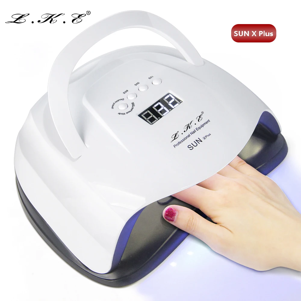 

LKE Nail Lamp 42 pcs UV LED Nail Dryer Professional LED ICE Lamp Manicure Protable 30s 60s 99s Gel Polish Curing Lamp