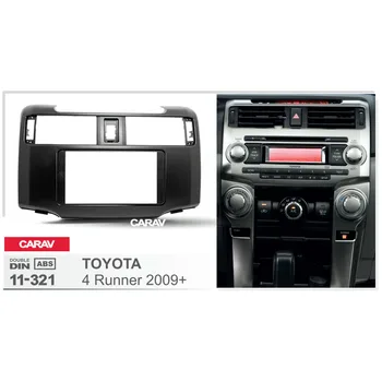 

Double Din Fascia For TOYOTA 4 Runner 2009+ Radio DVD Stereo Panel Dash Mounting Installation Trim CARAV 11-321