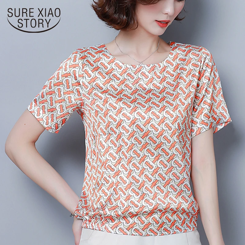 womens summer tops and blouses dames blouse zomer womens clothing summer tops for women 2019 4xl plus size women blouse 4640 50