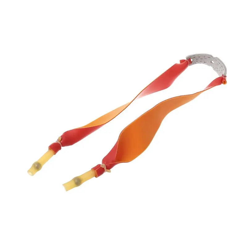 

Slingshot Band Leather Pocket Group Catapult Shooting Hunting Supplies Tactical Tackle Powerful Latex Tube Flat Bands Replacemen