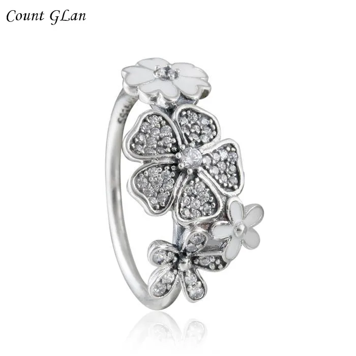 anello pandora con fiorellini anello pandora con fiorellini
