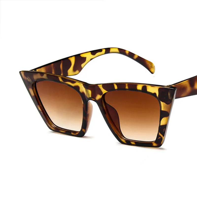 Мода 41468 Стиль градиент кошачий глаз Солнцезащитные очки для женщин очки Рамки Винтаж Для женщин бренд Дизайн Защита от солнца Очки Óculos De Sol - Цвет линз: C5