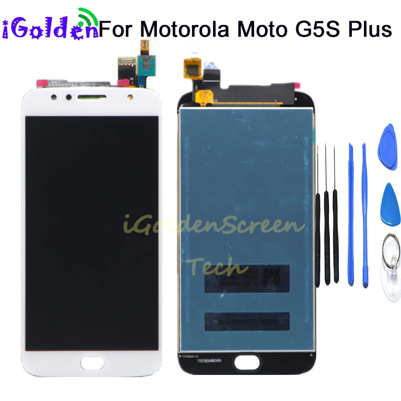 AAA + 5 &quotдля Motorola Moto G5S Plus ЖК-экран дисплей с сенсорным стеклом дигитайзер сборка