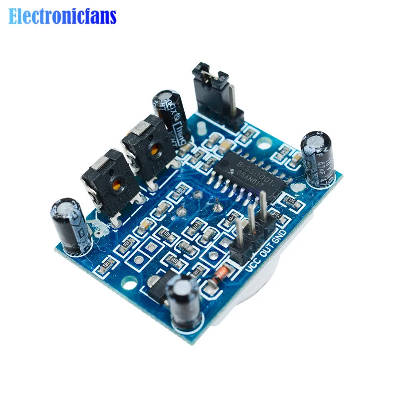 HC-SR501 SR501 Отрегулируйте пироэлектрический инфракрасный PIR модуль датчик движения модуль детектора для arduino DIY Kit