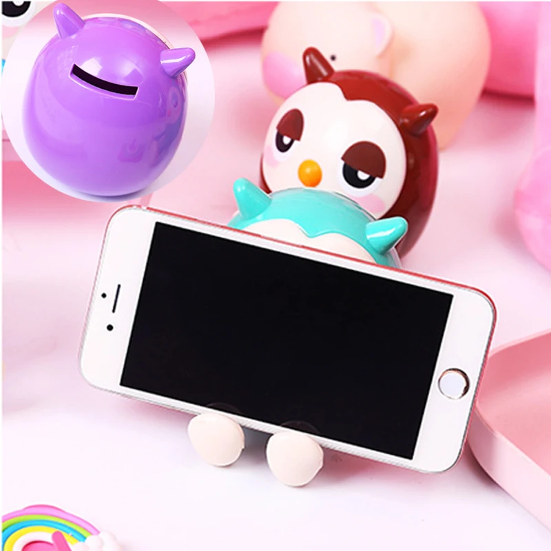 Phone Holder Cute owl Support  Mobile Phone Stand Tablets Desk holder high quality Smartphone mount (6)