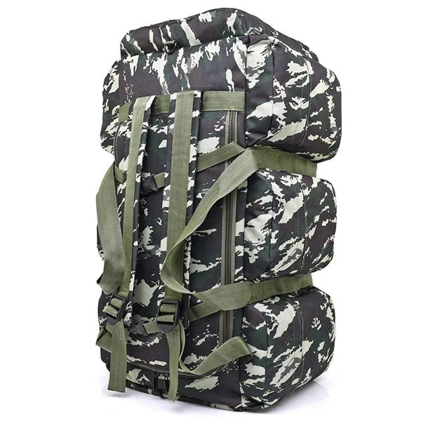 Camouflage 04 Большой Вместительный рюкзак для путешествий, мужской износостойкий рюкзак из ткани Оксфорд, сумка для альпинизма, спортивная сумка для кемпинга - Цвет: Camouflage 04