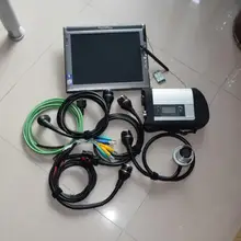 New Arrival MB Star C4 with Laptop LE1700 (4G) Diagnostic PC Tablet with sd c4 ssd software 2017.12 installed well ready to work