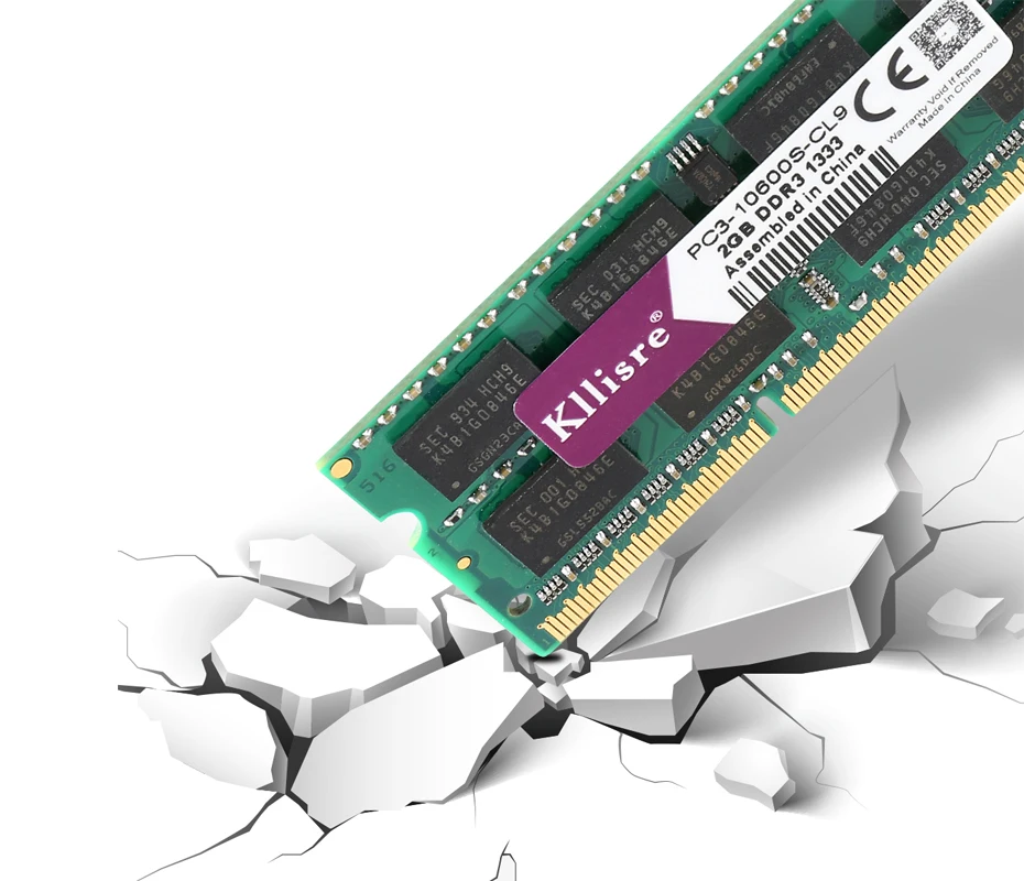 Kllisre ram ноутбук ddr3 2 Гб 1333 МГц память ноутбук SO-DIMM