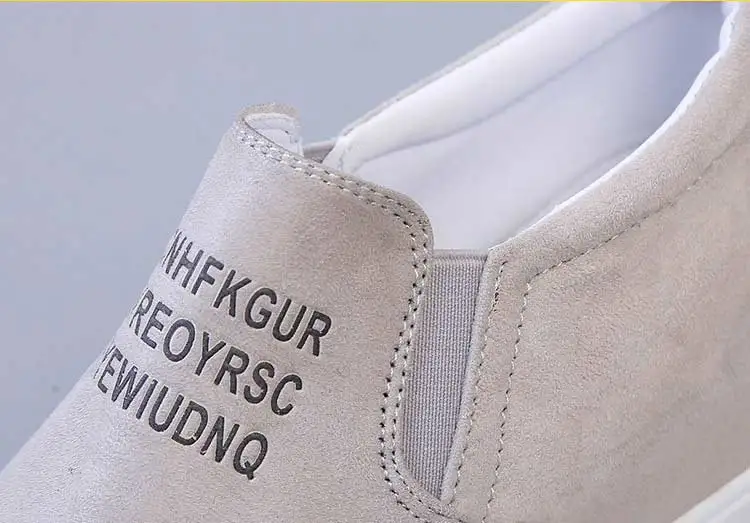 Ankle boots women shoes 2019 new fashion slip-on breathable casual shoes woman wedges solid high heels sneakers women boot (4)