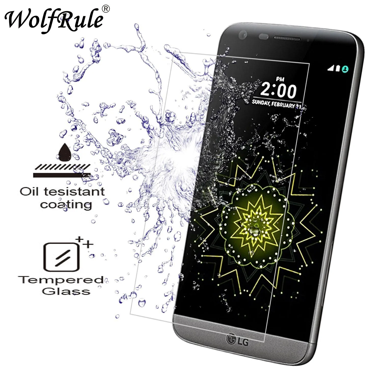 

2PCS Screen Protector sFor Glass LG G5 Tempered Glass For LG G5 Glass For LGG5 H850 VS987 H820 LS992 Anti-scratch Phone Film