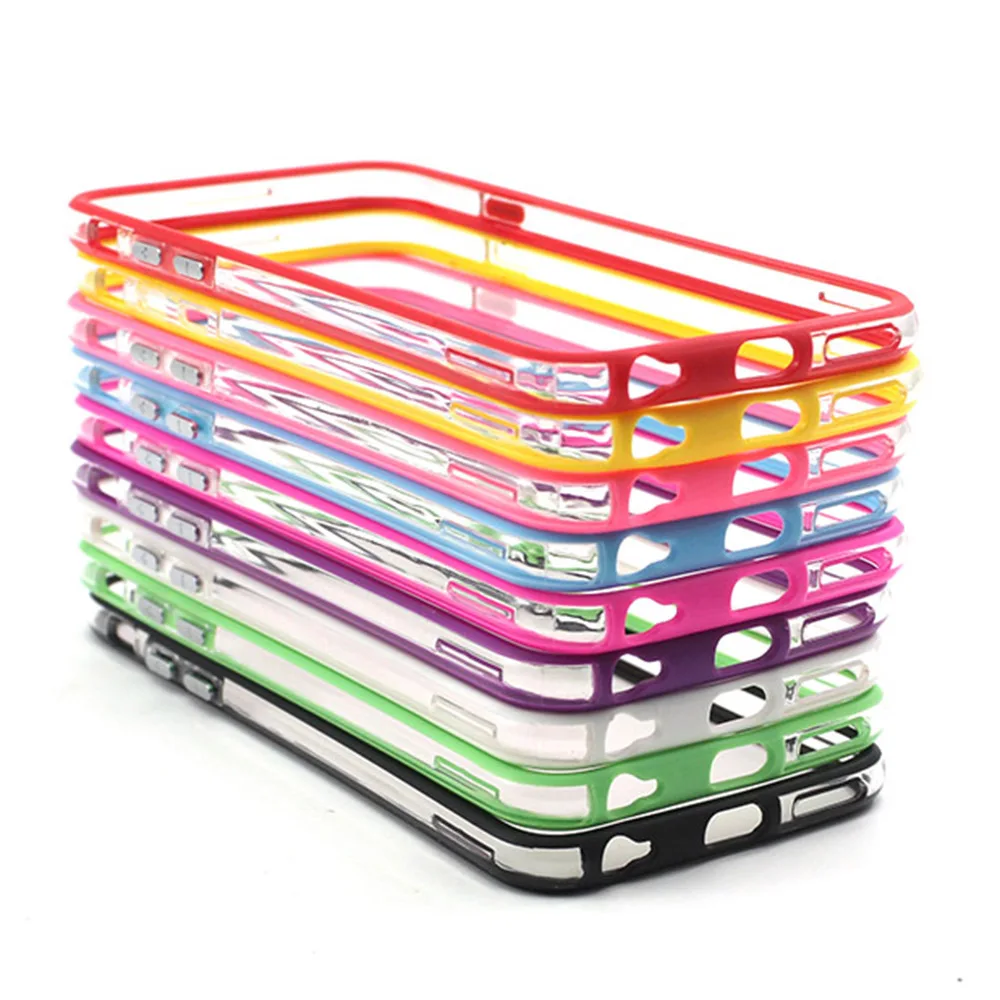 Cellphone Case 1 pcs Cover Frame Edge Skin Fashion For iPhone 6 Air Soft Durable Silicone White Cellphone Case 1 pcs Cover Frame Edge Skin Fashion For iPhone 6 Air Soft Durable Silicone White