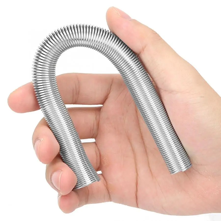 

CNC Machine 5Pcs 21cm Super Elastic Steel Spring Tube Bender PVC Electrical Wire Bending Pipe Bender Tools
