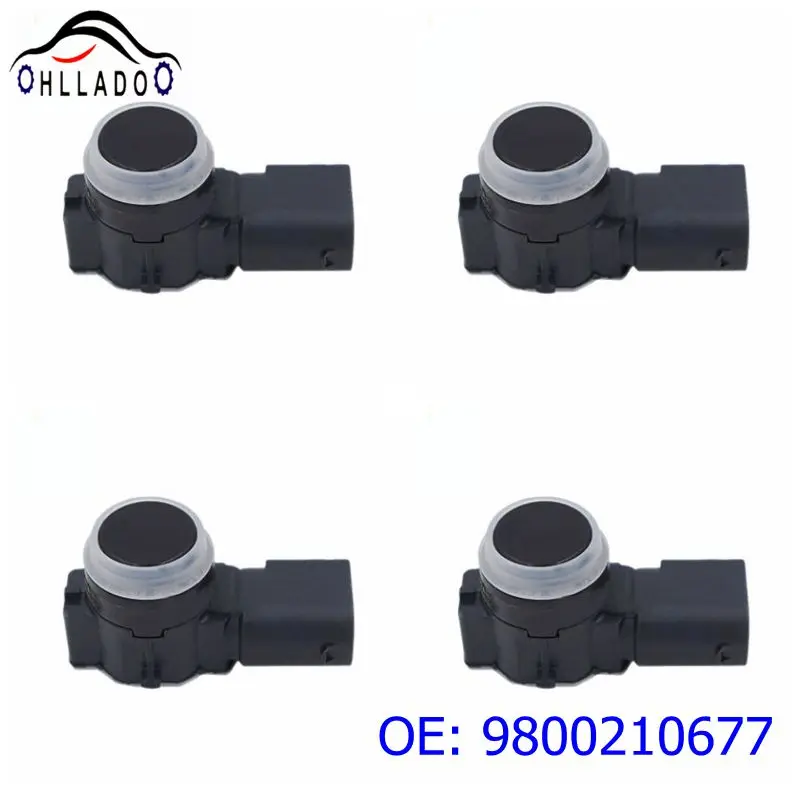 2PCS HLLADO PDC Ultrasonic Parking Sensor 9800210677 Bumper Backup Aid Radar For Citroen PSA 9800210677 0263013839