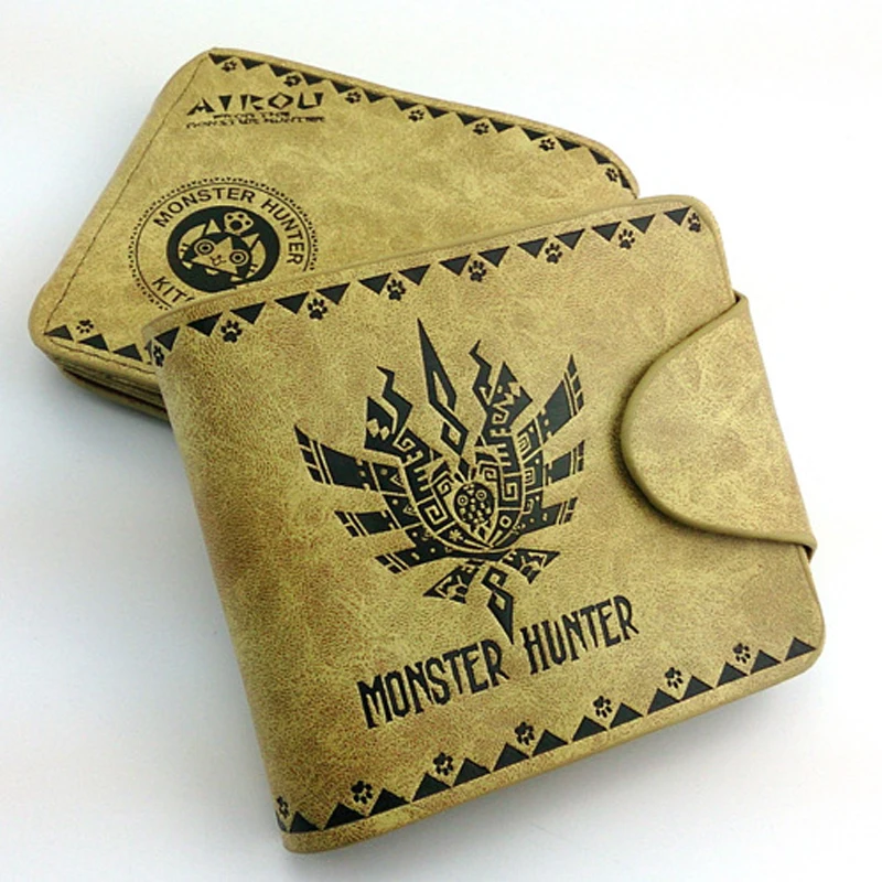 

Game Cosplay Wallet Monster Hunter Purse Bag Costume Accessory Props Toy Gifts