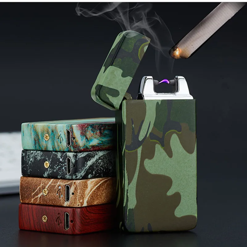 Плазменная Зажигалка для сигар ветрозащитные импульсные usb зажигалки|lighter