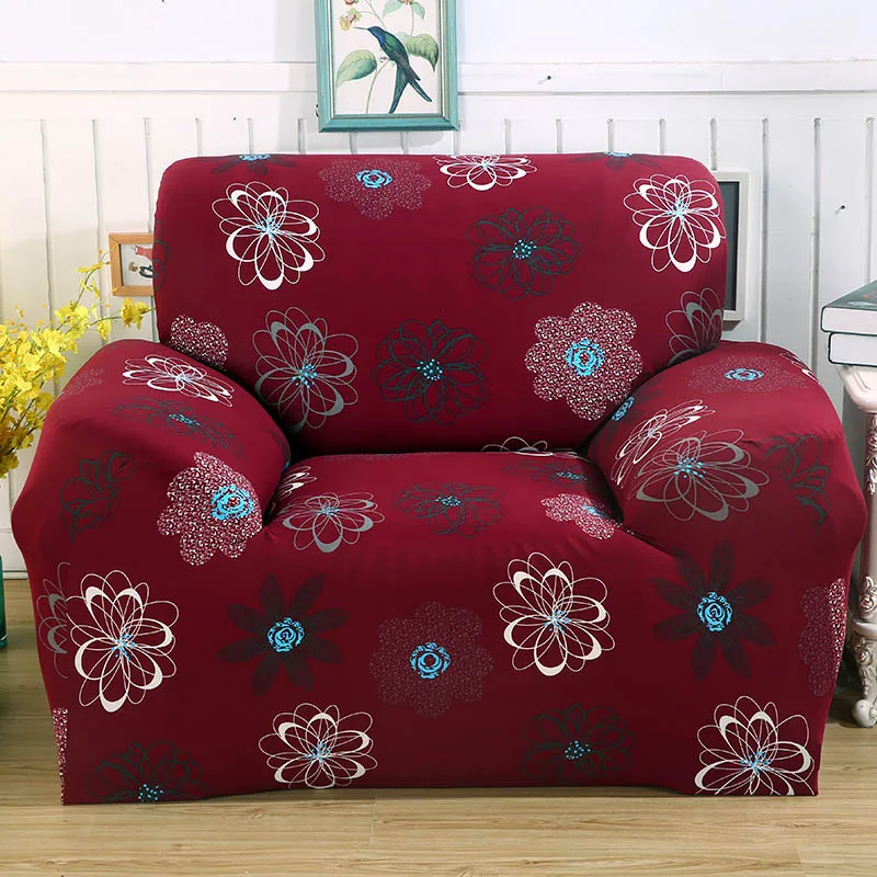 Геометрический чехол для дивана, Хлопковый чехол, все включено, плотный стул для влюбленных, секционный чехол для дивана, угловой диван, чехлы для гостиной - Цвет: Color2