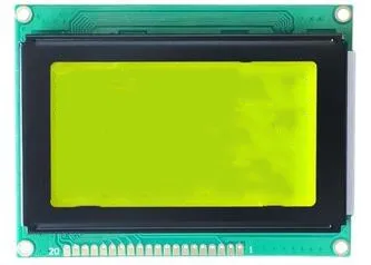 3V-yellow-green 12864A lcd желтый зеленый/синий/серый/черный VA экран параллельный порт Последовательный порт - Цвет: 3V-yellow-green