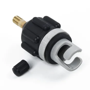 

Accessory Valve Adaptor Black Repair Nozzle Canoe Paddle Board Air Inflator Kayak Convenient