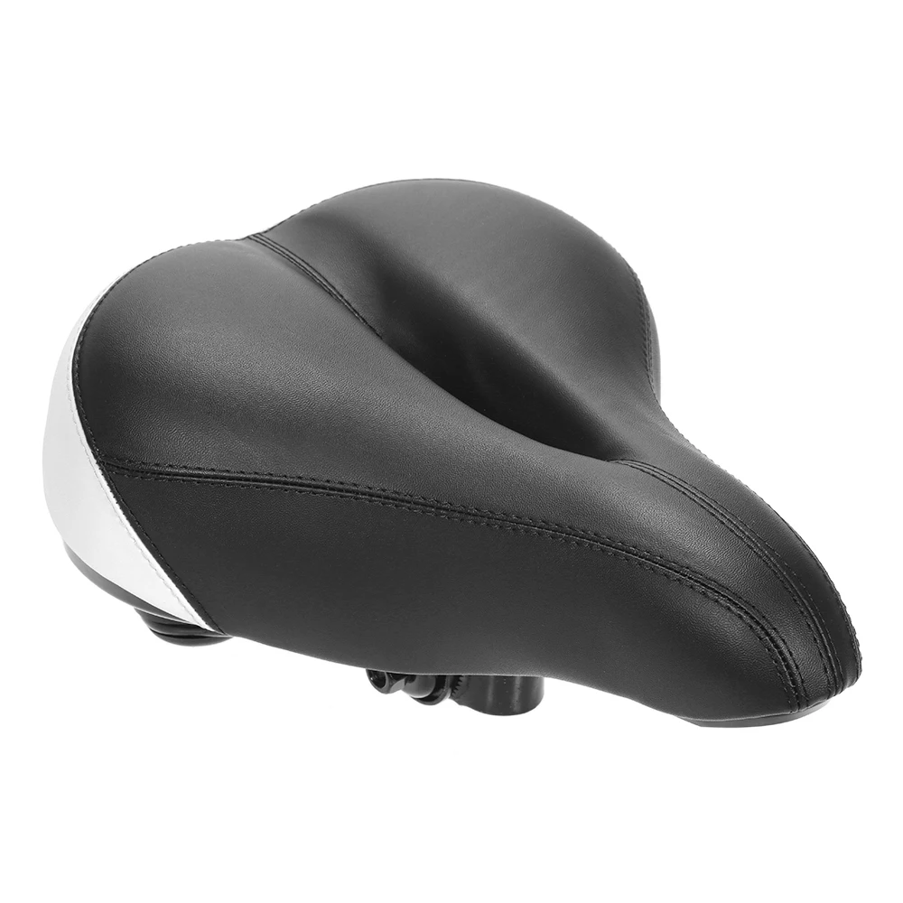 Bicycle Suspension Saddle Wide Shockproof MTB Padded Saddle Cushion