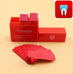300 Sheet/Box Dental Articulating Paper Strips Dentistry Lab Instrument Occlusion of Teeh Tools Dentist Material 55*18mm 300 Sheet/Box Dental Articulating Paper Strips Dentistry Lab Instrument Occlusion of Teeh Tools Dentist Material 55*18mm