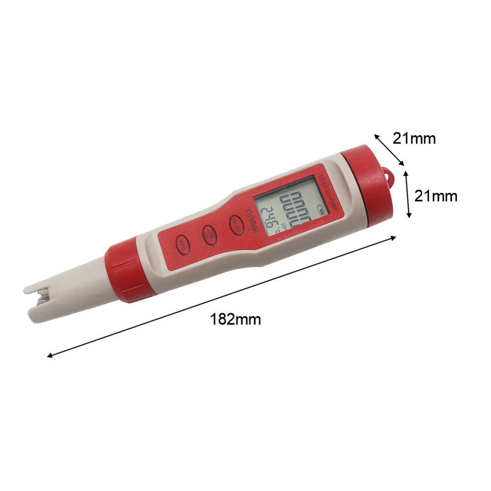 4 в 1 TDS рН-метр измеритель температуры EC Тестер качества воды монитор тестер для бассейнов питьевой воды аквариума