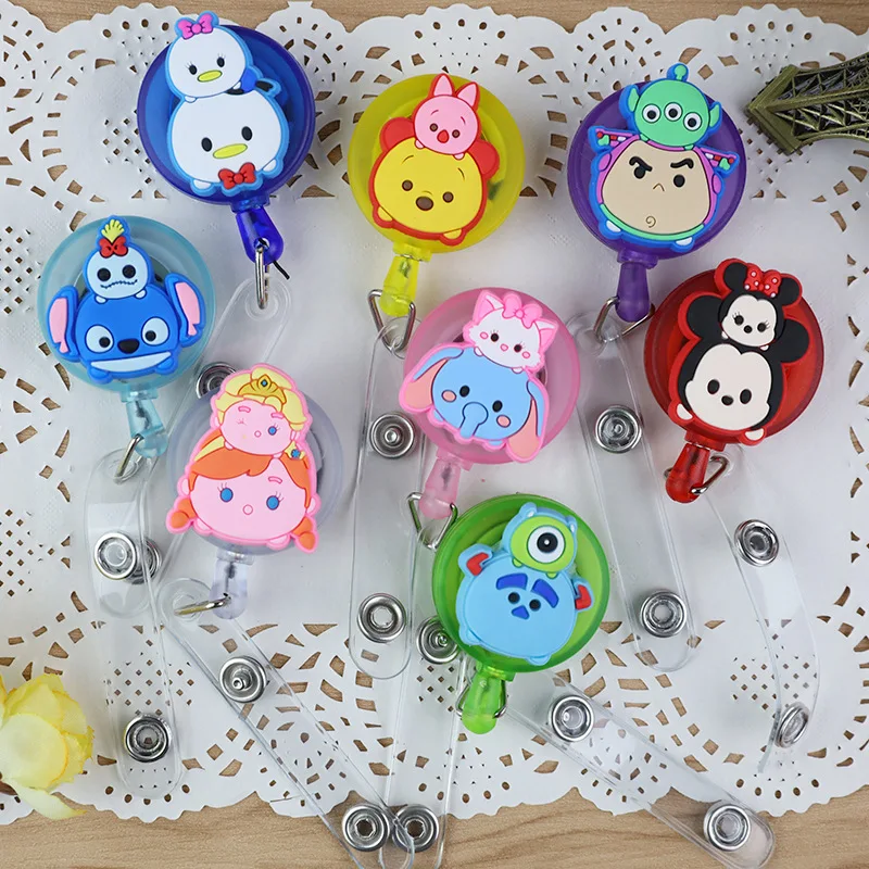 Disney Микки Маус мультфильм значок зажим для разрешения на работу сертификат