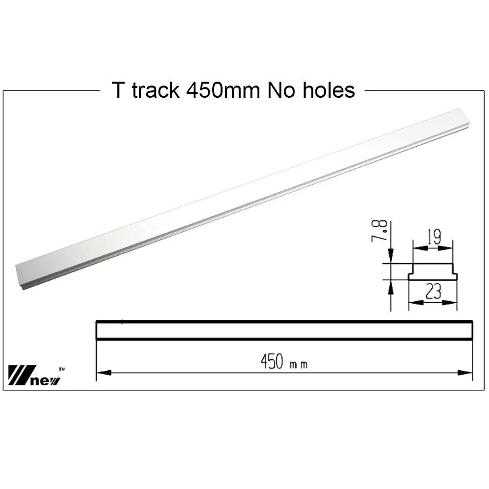 100 мм, 200 мм, 300 мм, 450 мм, алюминий, M6, M8, скользящая плита, Т-образный слот для торцовочной дорожки, крепежный слот, деревообрабатывающий инструмент, фрезерный стол, инструменты - Цвет: 450MM