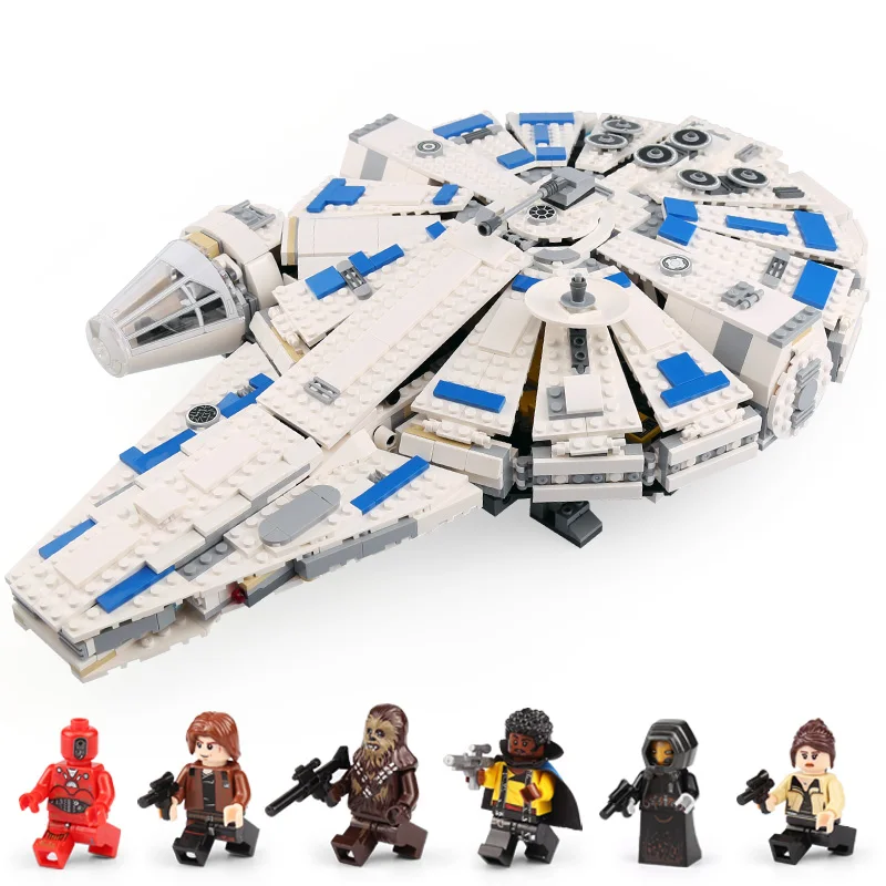 

spain 05142 New Toys 1584Pcs Plan Series The Kessel Run Millennuim Falcon Building Blocks Bricks legoinglys 75212 Gifts