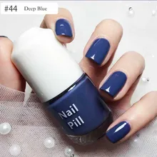 1 шт. 12 пилка для ногтей Быстросохнущий экологичный Полупостоянный лак для ногтей 8 цветов красный синий зеленый серия лак для маникюра