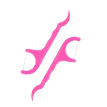 50 шт. зубочистки с нитью зубочистки зубов Уход за полостью рта пятна на зубах Удаление ухода за зубами зубная нить гигиена полости рта F008