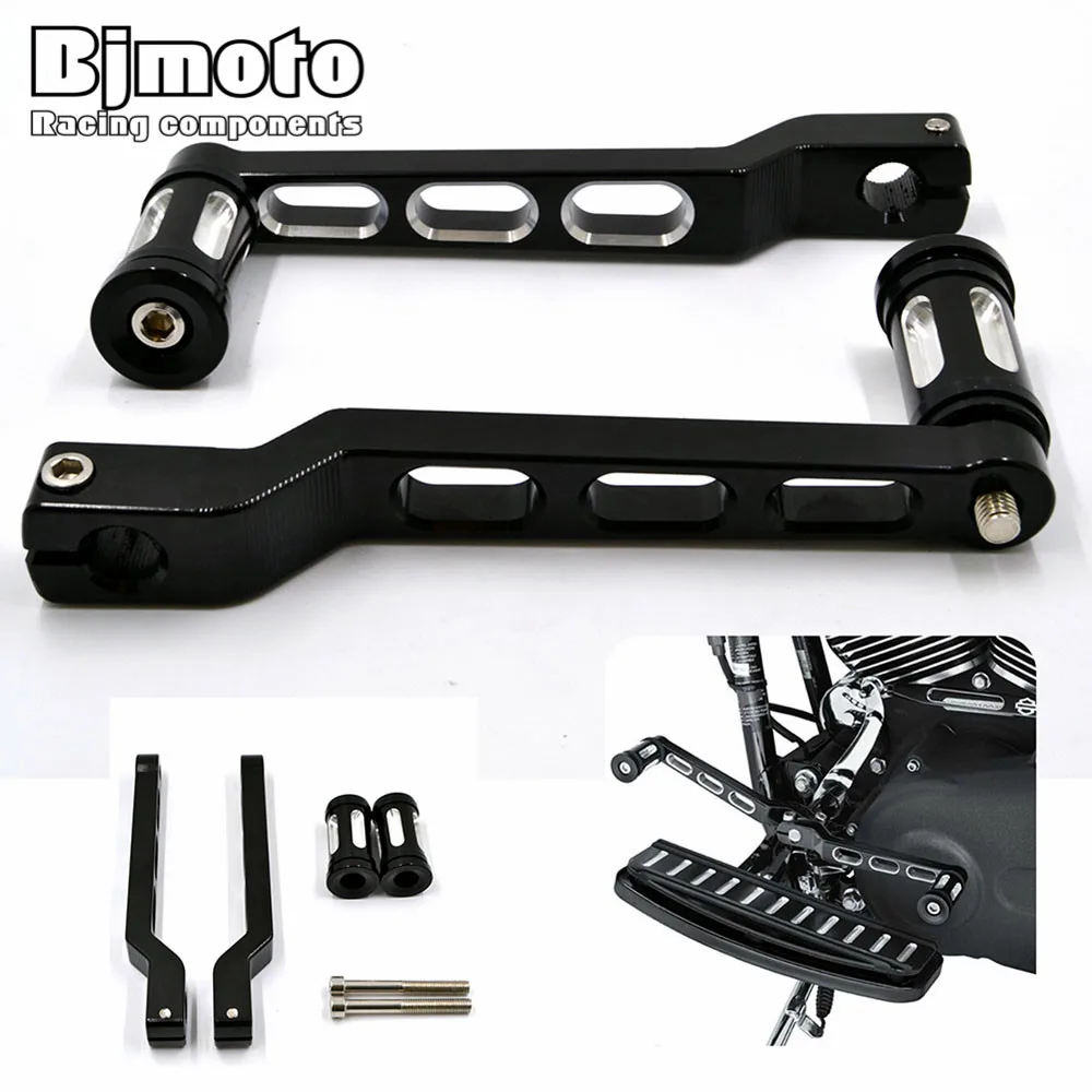 Black CNC Rear Gear Shift Shifter Lever Pedal Peg For Harley Touring